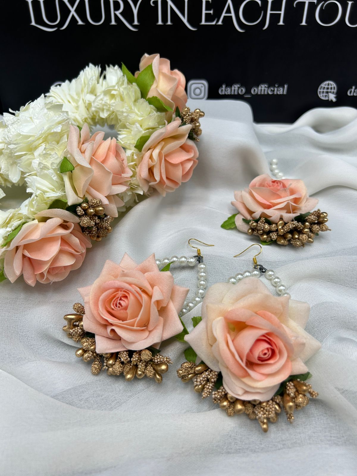 Floral Bridal Set