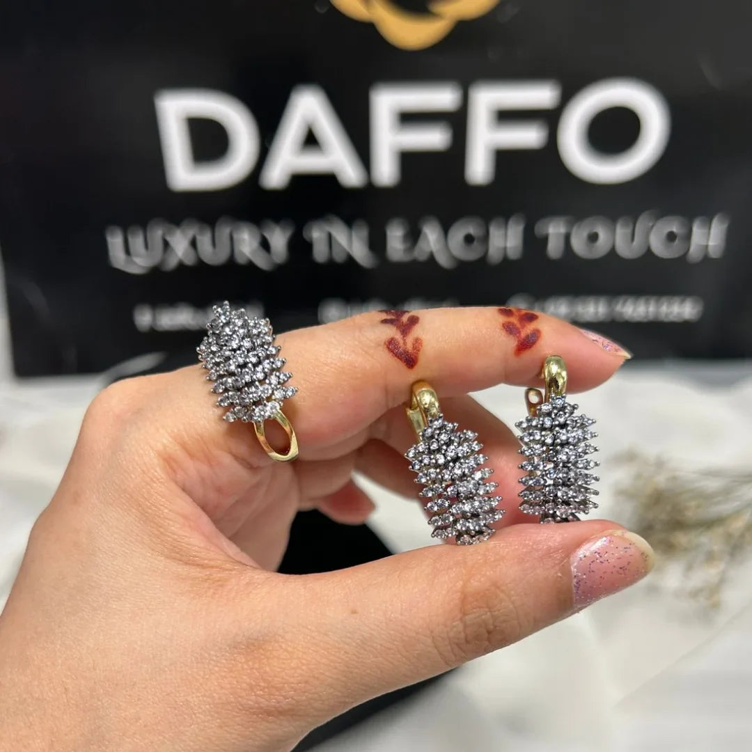 Silver Luxe Duo – Pure Diamond Glow