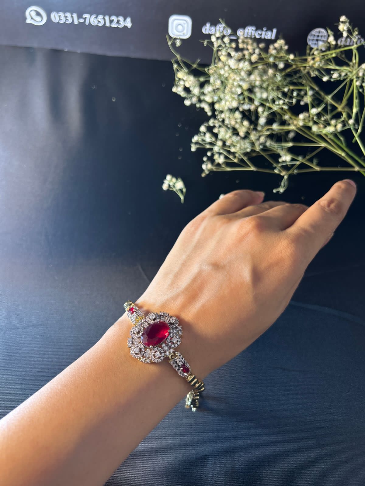 Eterna Glow – 4PC Real Zircon Set