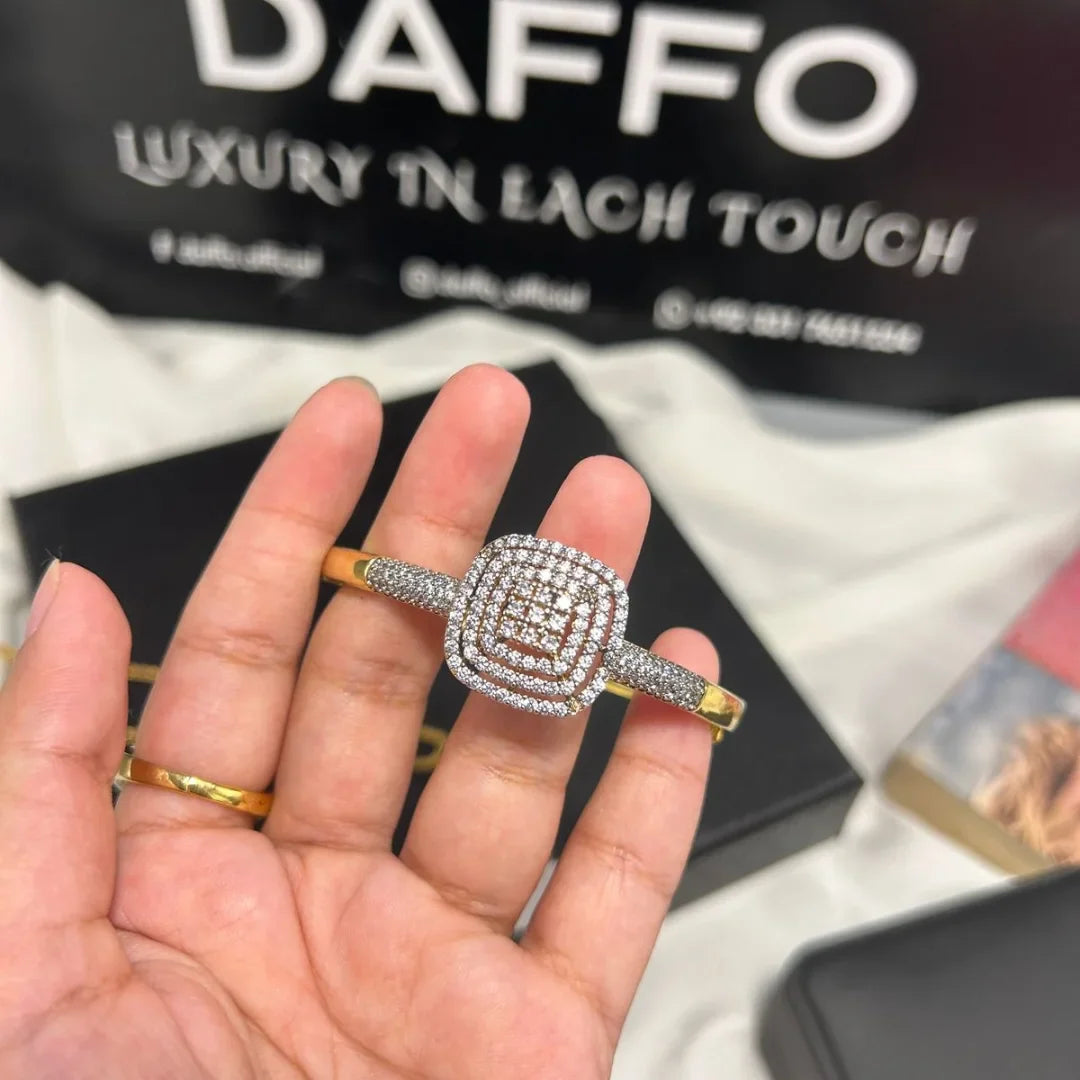 Diamond-Style Goldplated Combo Set