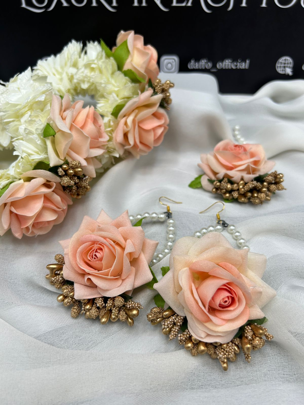 Floral Bridal Set