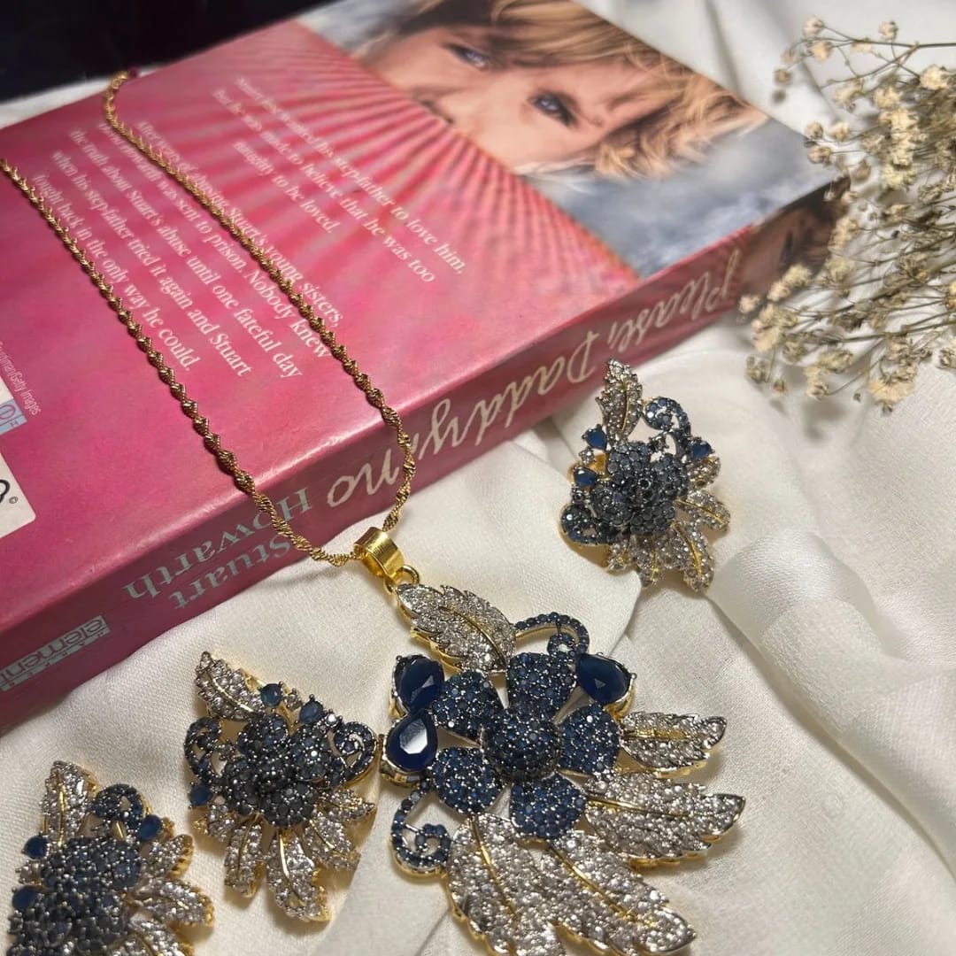 3D Floral Zirconic Set