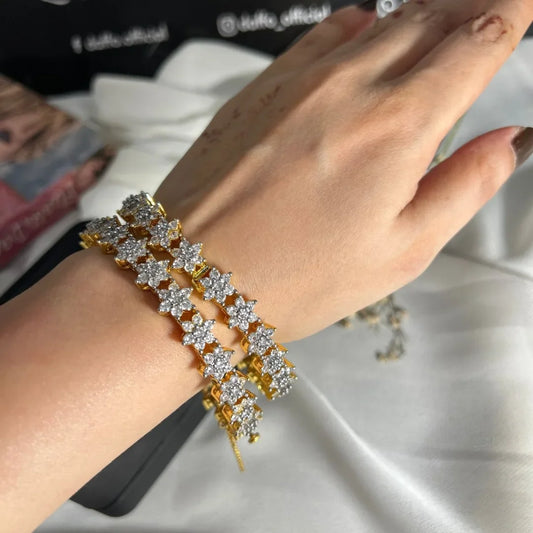 Gold Plated Starry Zircon Karah