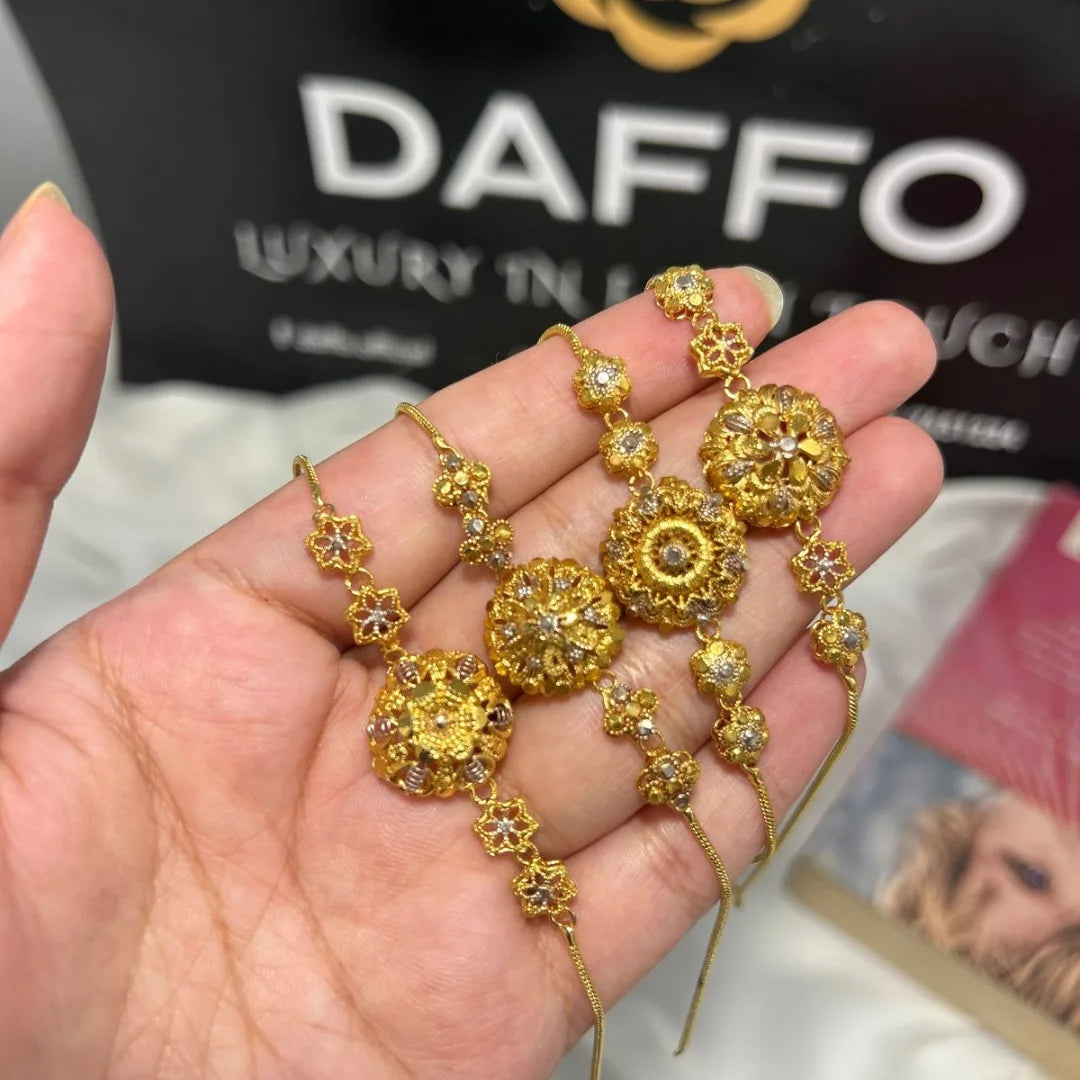 Golden Whisper Bracelate